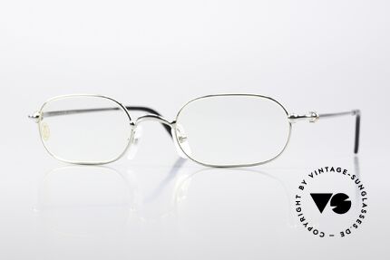 Cartier Orfy - M 90's Frame Platinum Plated Details