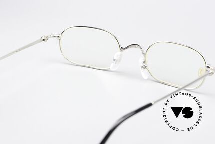 Cartier Orfy - M 90's Frame Platinum Plated, NO retro eyewear, but a 30 years old Cartier Original, Made for Men and Women