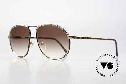 Dunhill 6051 Rare 80's Titanium Shades, hardgold-plated TITANIUM frame; hand made in Japan, Made for Men