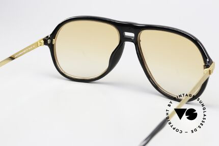 Dunhill 6085 Gentleman Sunglasses 1988, orange gradient lenses (wearable at night), size 58/16, Made for Men