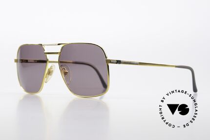 Dunhill 6050 Luxury Sunglasses Men 1988, gold-plated titanium frame of incredible TOP-quality, Made for Men