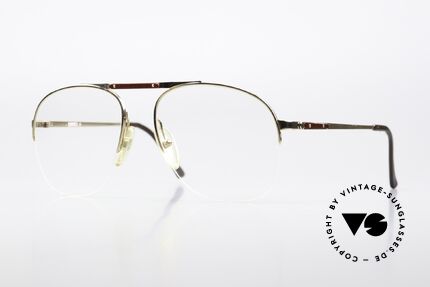 Dunhill 6022 Men's Glasses From 1984 Details