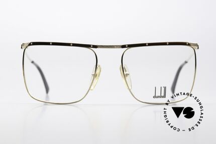 Dunhill 6056 80's Genuine Horn Trims, Gold-Plated frame with GENUINE HORN trims, Made for Men