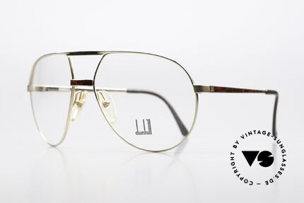 Dunhill 6042 Flexible Frame From 1987, unbelievable quality & workmanship (monolithic), Made for Men