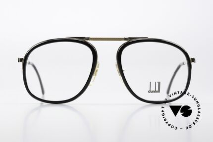Dunhill 6082 Men's Glasses From 1989, venerable 'gentleman style' (distinctive DUNHILL), Made for Men