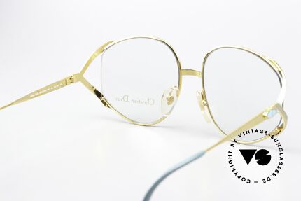 Christian Dior 2387 Ladies Vintage Frame 1989, demos can be replaced optionally, size 58-16, Made for Women