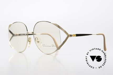 Christian Dior 2387 Gold-Plated Peach-Colored, gold-plated frame with peach-colored accents, Made for Women