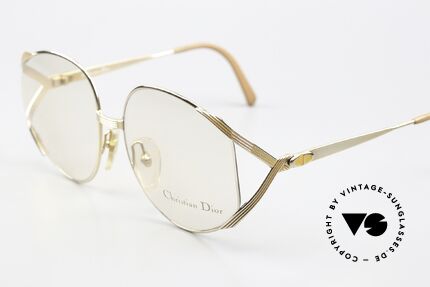 Christian Dior 2387 Gold-Plated Peach-Colored, unworn rarity in untouched condition + case, Made for Women