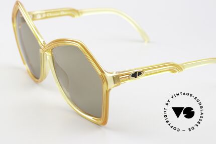 Christian Dior 2127 Rare 70's Ladies Sunglasses, pentagonal sun lenses for 100% UV protection, Made for Women