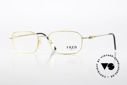 Fred Jersey Men's 90's Luxury Glasses Details