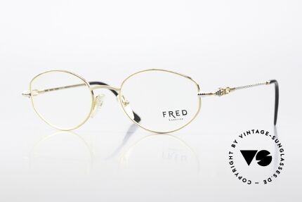 Fred Maldives Unisex 90's Luxury Glasses Details