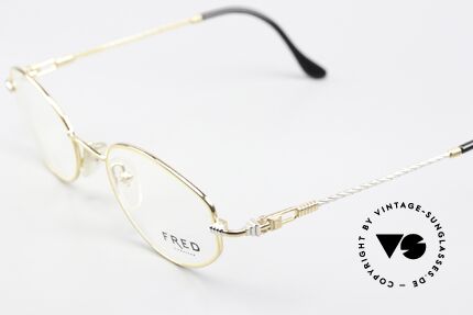 Fred Maldives Unisex 90's Luxury Glasses, bicolor frame with unisex design; size 50/19, 135mm, Made for Men and Women