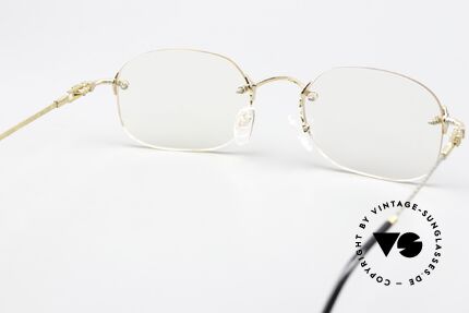 Fred Fidji Rimless Luxury Glasses Men, unworn vintage rarity (stored for approx. 30 years), Made for Men