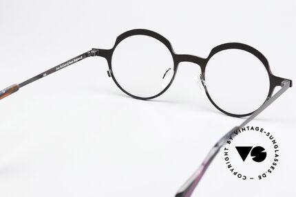 Theo Belgium Brilliant Round Eyeglasses Unisex, DEMO lenses should be replaced with prescriptions, Made for Men and Women