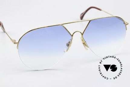 Alpina TR4 Style Rare 80's Aviator Shades, NO RETRO shades; but a unique original; size 62/13, Made for Men