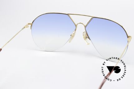 Alpina TR4 Style Rare 80's Aviator Shades, lenses (100% UV) can be replaced with prescriptions, Made for Men