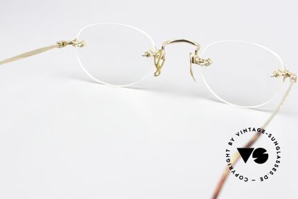 Matsuda 2865 Rimless 90's Vintage Glasses, NO RETRO eyeglasses, but a 35 years old ORIGINAL, Made for Men and Women