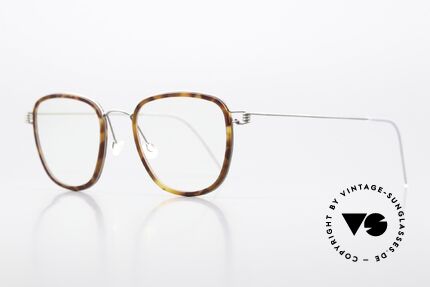 Lindberg Simon Air Titan Rim Titan Specs Acetate Inner Rim, striking refined Air Titan frame with Acetate inner rim, Made for Men