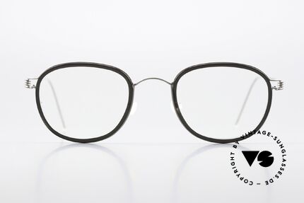 Lindberg Max 48 Air Titan Rim Titan Frame Women & Men, model MAX in size 48-23, temple length 145, color 10, Made for Men and Women