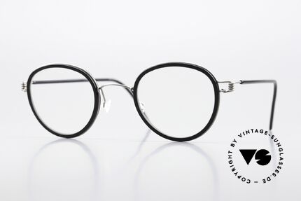 Lindberg Jackie 44 Air Titan Rim Temples With Acetate Cover Details