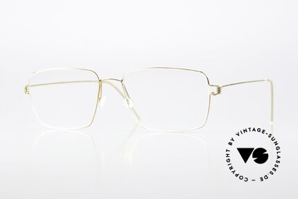 Lindberg Gary Air Titan Rim Square Titanium Frame Men Details