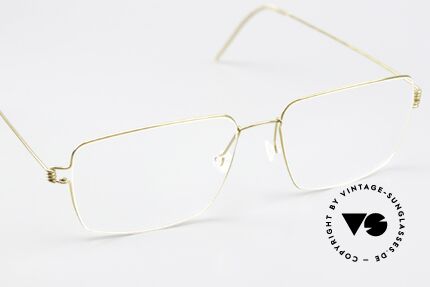 Lindberg Gary Air Titan Rim Square Titanium Frame Men, unworn, NOS, with original magnetic case by Lindberg, Made for Men