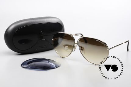 Porsche 5623 Light Mirrored Sun Lenses, 2nd hand model in mint condition with orig. PD case, Made for Men and Women