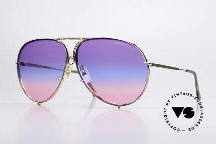 Porsche 5623 Iconic 80's Lenses Tricolor Details