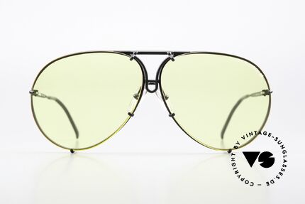 Porsche 5621 Kalichrome 80's Shades, the legend with interchangeable lenses; true vintage, Made for Men