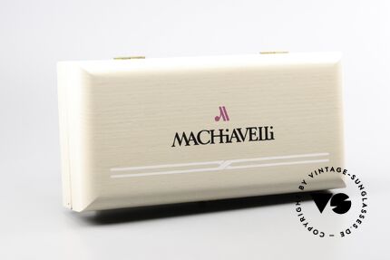 Machiavelli 15-302 Opulent Frame Gold-Plated, the MACHiAVELLi lenses can be replaced optionally, Made for Men and Women