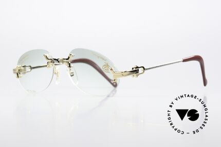 Machiavelli 15-300 Opulent Frame Gold Titan, a really eccentric & opulent frame from the 1980's, Made for Men and Women