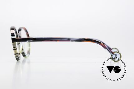 Theo Belgium Balancoire Colorful Transparent Frame, unworn; like all our vintage Theo eyewear specs, Made for Men and Women