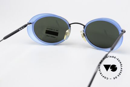 Sunglasses Giorgio Armani 666 Side Shields Frame Oval
