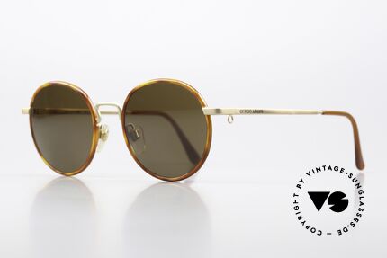 Giorgio Armani 621 Original GA Mineral Lenses, matt gold / tortoise and with brown mineral lenses, Made for Men and Women