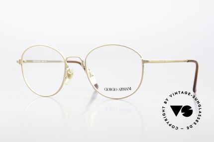 Giorgio Armani 174 Old 80's Specs Panto Style Details