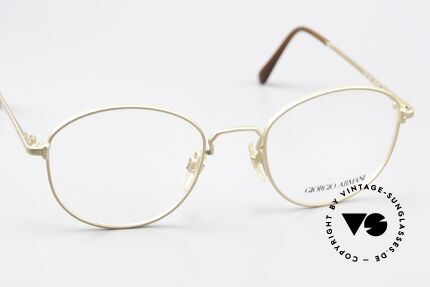 Giorgio Armani 174 Old 80's Specs Panto Style, unworn rarity (like all our vintage Armani eyewear), Made for Men and Women