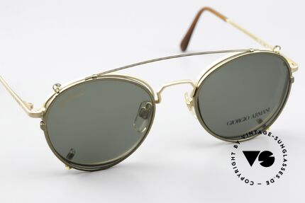 Giorgio Armani 174 With Serious Fun Clip-On, NO RETRO SPECS, but a unique 40 years old original, Made for Men and Women