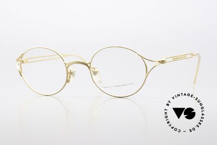 Yohji Yamamoto 51-4103 Panto Designer Glasses 90s Details