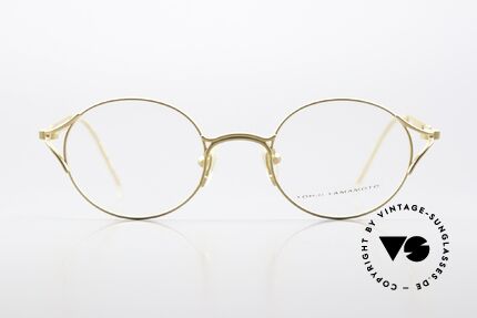Yohji Yamamoto 51-4103 Panto Designer Glasses 90s, 1st class craftsmanship and materials (lightweight titan), Made for Men and Women