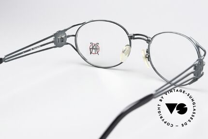Jean Paul Gaultier 58-5106 Designer Glasses Oval 1997, true GAULTIER rarity; a precious collector's item, Made for Men and Women
