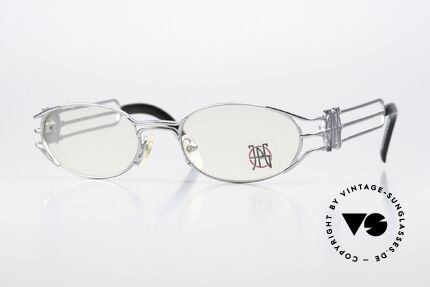 Jean Paul Gaultier 58-5102 90's Steampunk Eyeglasses Details