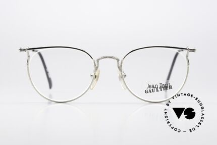 Jean Paul Gaultier 55-3177 Designer Eyewear 1997, lightweight frame with numerous fancy details, Made for Men and Women