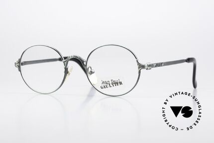 Jean Paul Gaultier 55-4181 Designer Glasses Round 1997 Details