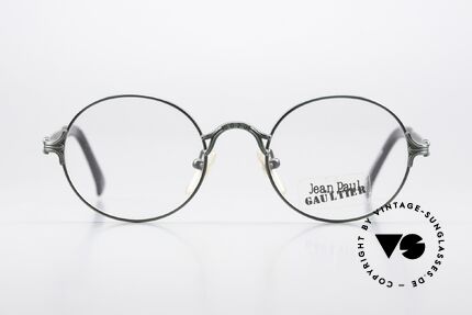 Jean Paul Gaultier 55-4181 Designer Glasses Round 1997, valuable and creative Jean Paul GAULTIER design, Made for Men and Women