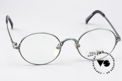 Jean Paul Gaultier 55-4181 Designer Glasses Round 1997, NO RETRO eyeglasses, but a 30 years old original, Made for Men and Women