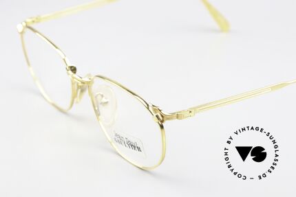 Jean Paul Gaultier 55-2173 Gold-Plated Glasses 90's, unworn (like all our rare vintage 90's designer glasses), Made for Men and Women