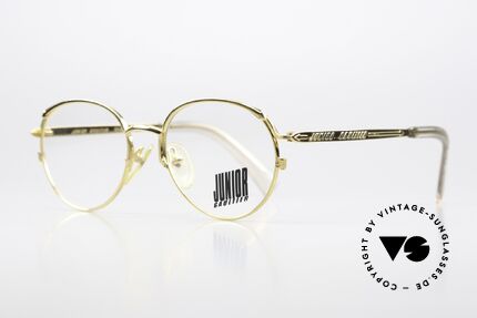 Jean Paul Gaultier 57-2173 22ct Gold Plated 51mm Size, tangible top-quality; Junior Gaultier Collection, Made for Men and Women