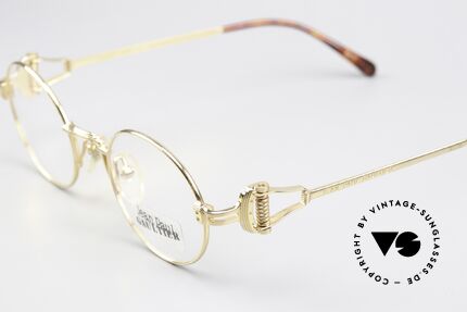 Jean Paul Gaultier 55-5106 Gold Plated Designer Frame, with original JPG DEMO lenses (can be glazed optionally), Made for Men and Women