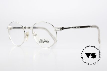 Jean Paul Gaultier 55-3174 90's Gaultier's Fork Glasses, tangible top-notch craftsmanship; frame made in Japan, Made for Men and Women