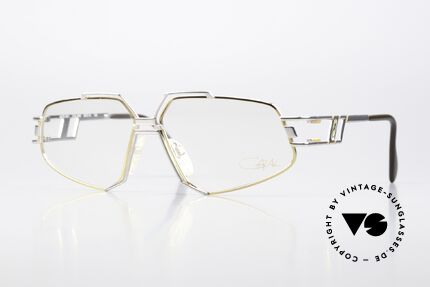 Cazal 961 Designer 90's Eyeglasses Details